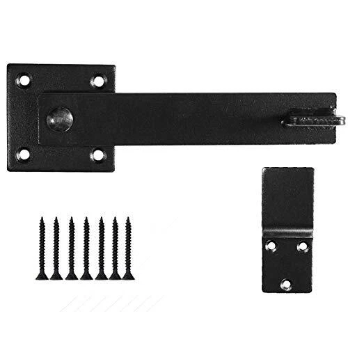 5.5" Fence Gate Latch Barn Door Flip Hardware Farm Lock Heavy Duty Wrought Ir...