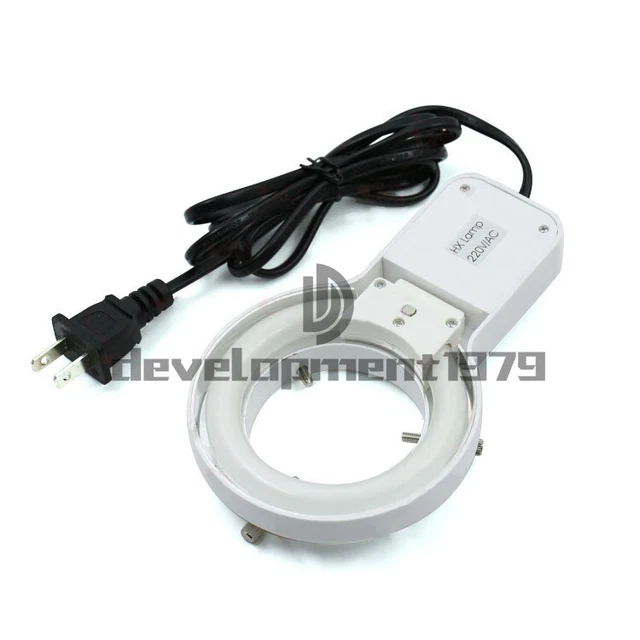 1pcs RING LIGHT FLUORESCENT FOR MICROSCOPE 8W 60MM INSIDE DIAMETER WHITE