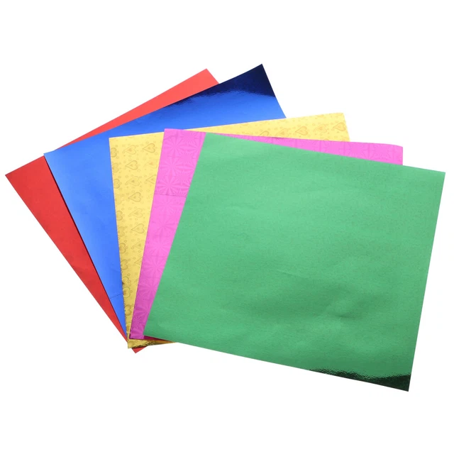 50 Sheets DIY Paper Colored Square Origami Folding Kids Handmade Child Crane