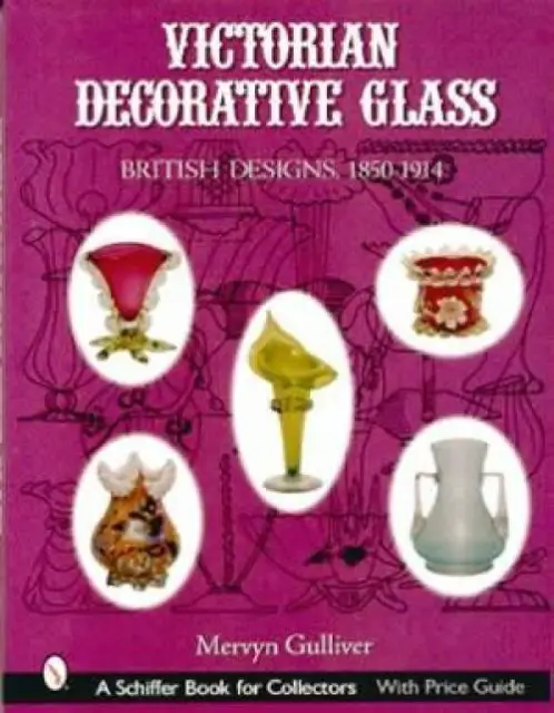 c1850 Up Victorian English Art Glass ID$ Book Webb MORE