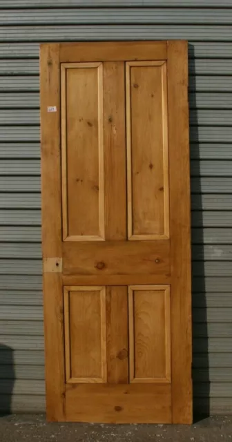 Door 29 3/4" x  77"   Pine  Wooden Victorian  4 Panel Internal ref 357A