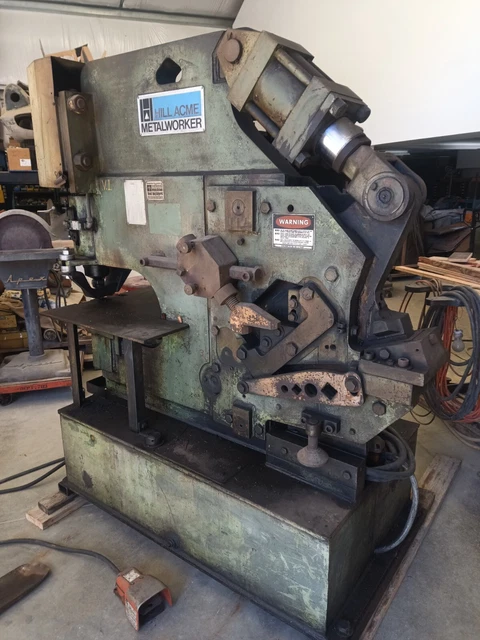 Iron worker, Hill Acme, very good working condition