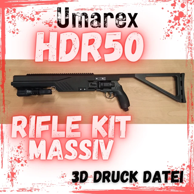 BOM FILE Body Kit for the UMAREX T4E HDR50 Homedefence & Paintball