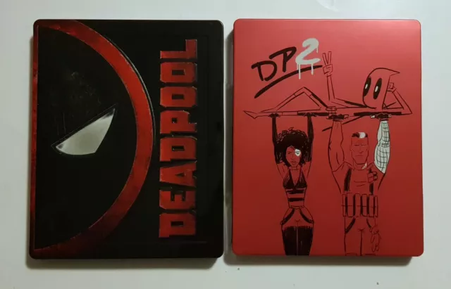 BD-UHD 4k + Blu-ray - Steelbook : Marvel - DEADPOOL 1 & 2