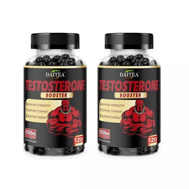Strongest Legal Testosterone Booster for Men Growth Muscle Energy Supplement