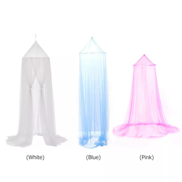 Bed Canopy Hanging Mosquito Net Princess Dome Foldable Bedcover for Children DE 2