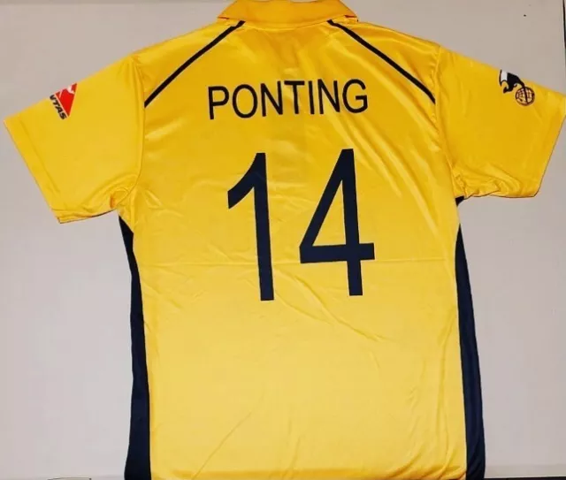 Ricky Ponting 14 Australia One Day Cricket Jersey Xs-3Xl Size Range