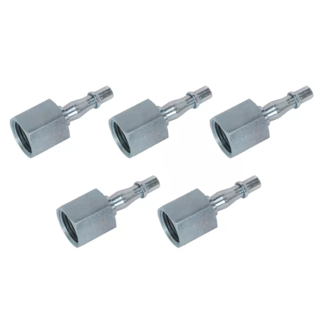 Sealey Screwed Female Adaptor Air Line Connector Workshop 1/2"BSP Pack of 5