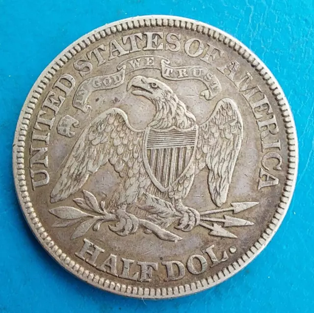 Etats-Unis United States USA 1/2 half dollar seated Liberty 1876 km A99 , joli !