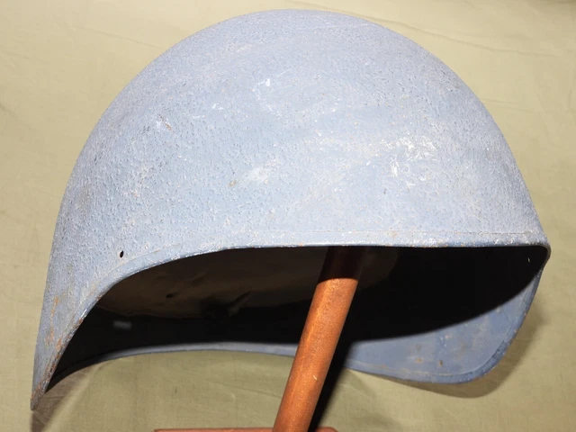 US Navy USMC Marine WW2 MK. 2 STEEL "TALKER" HELMET EXC Vtg Mark II Flak RARE