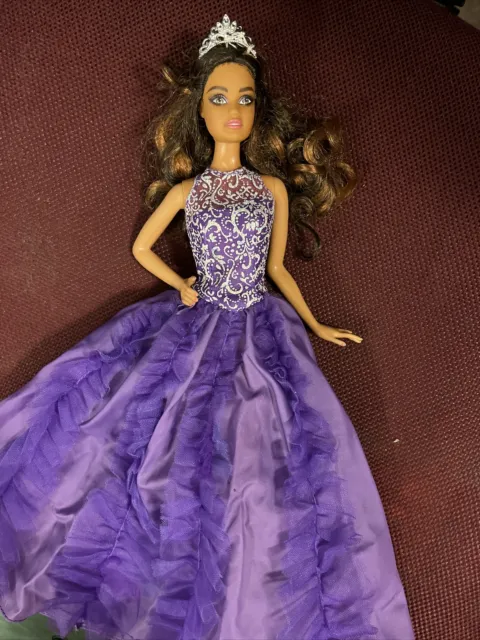 Quinceanera Barbie Doll Collector Signature Rare Special Gift Quince Birthday