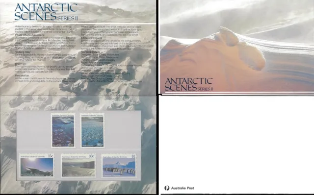 1985 Australian Last Mint Antarctic Scenes Series II Pack Set of 5x Stamp issues