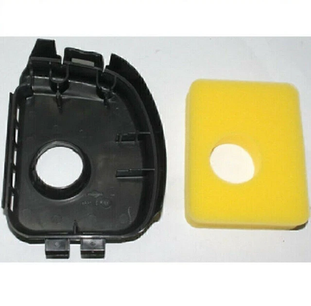 Kit Couvercle Filtre à Air + Filtre Mousse Pour Tondeuse Briggs & Stratton – Compatible 595660, 799579 – Avec Joint Et Vis