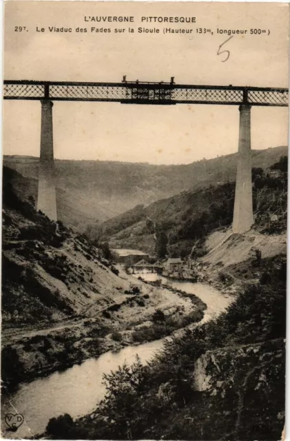 CPA L'Auvergne Pitt...-Le Viaduc des FADES sur la SIOULE (Top.133m... (244378)