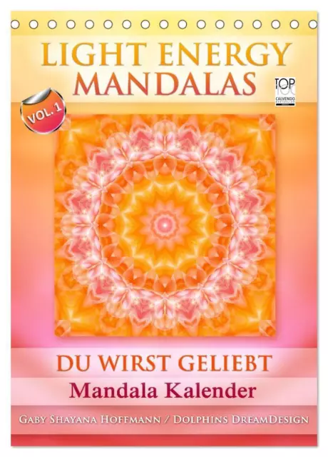 Light Energy Mandalas - Kalender - Vol. 1 (Tischkalender 2024 DIN A5 hoch),...