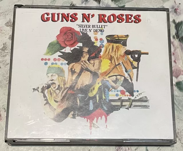 Guns N' Roses ‎– "Silver Bullet" Live N' Demo (2 CD,italy 1992 )