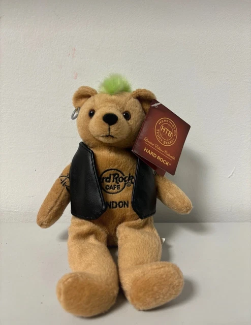 One ゲーム・おもちゃ・グッズ Hard Rock Cafe テディベア レザー
