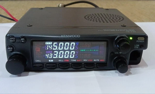 RADIOAFICIONADO KENWOOD TM-732 144/430 MHz FM Doble Banda
