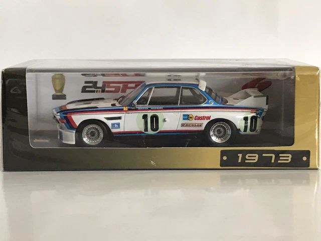 1/43 スパーク BMW CSL 1000km Spa 1973 SB227 BMW CSL 24H SPA 1973 N°