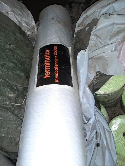 Theriminat Ballennetz Rundballennetz Wickelnetz Rundballen Heunetz 1,23m x 3000m
