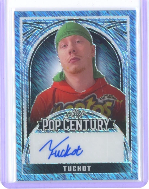 2024 TUCKOT LEAF Metal Pop Century Blue Shimmer Auto Ed 2/6!! 1.99