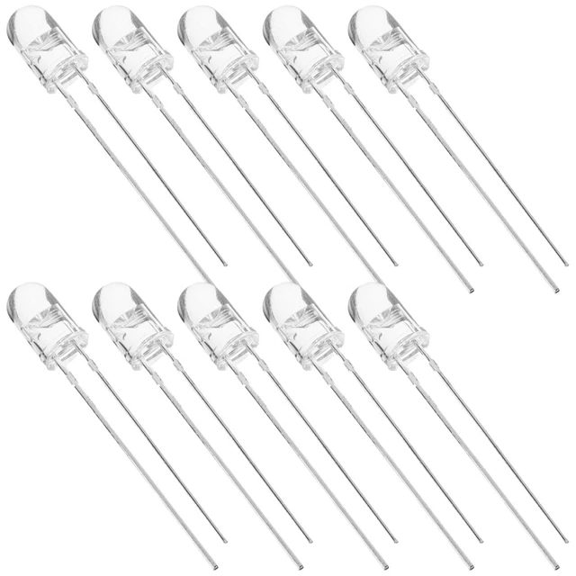 World-trading-net - SET 100 LED Da 1,8 Mm Diffuso Bianco Puro