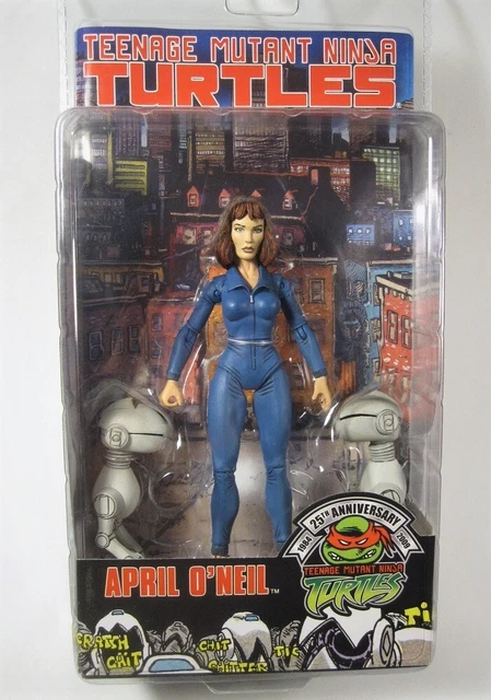 NECA Comic Teenage Mutant Ninja Turtles - April O'Neil 25th Anniversary - NEW