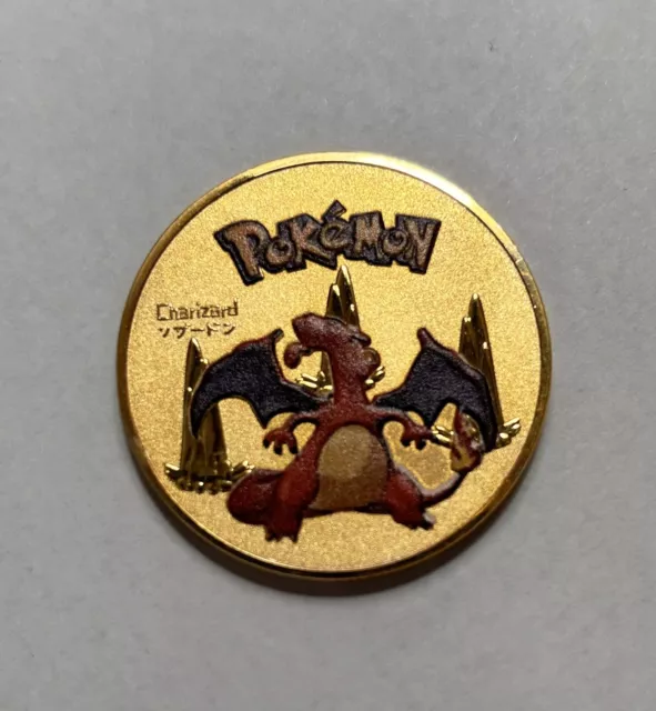 NEW Pokemon Charizard Ultra Premium Collection collectible Metal Gold Coin M/NM