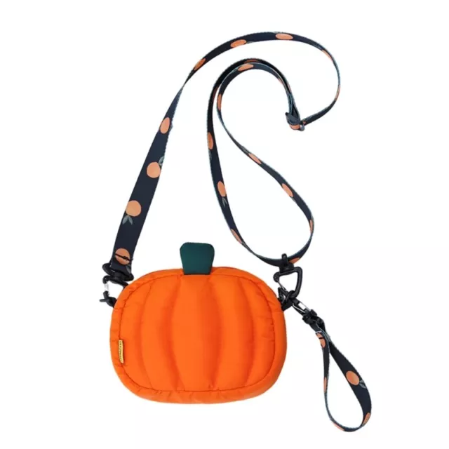 Unique Halloween Pumpkin Purse Mini Funny Pumpkin Shoulder Bag Women Pouch Bag