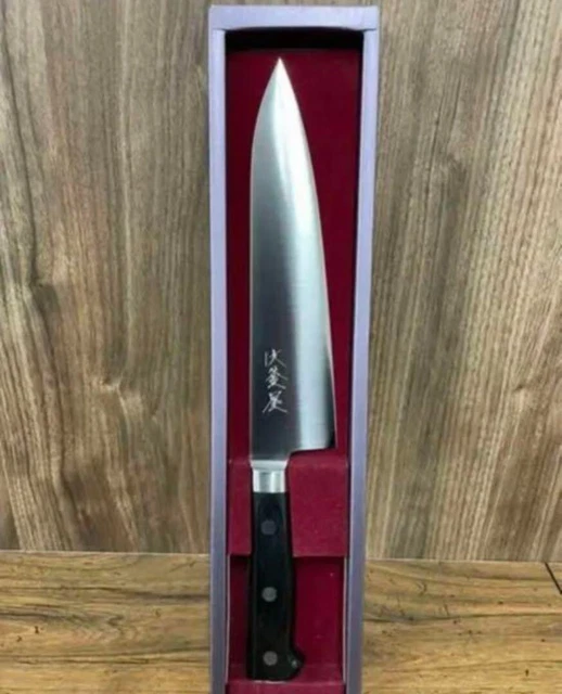 TAKAMURA HAMONO GYUTO Japanese Kitchen Knife VG10 Stainless Steel 180mm