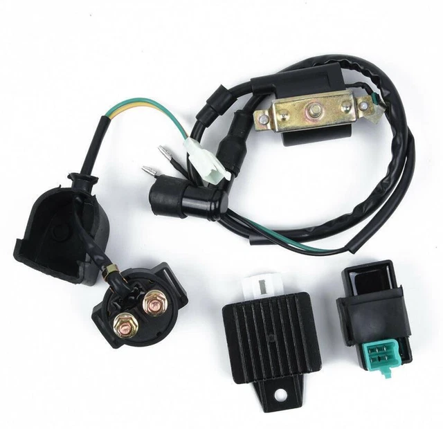 for 50cc0 Nouvelle bougie d'allumage de bobine d'allumage CDI Performance de course pour Scooter ATV GY6 C9v211