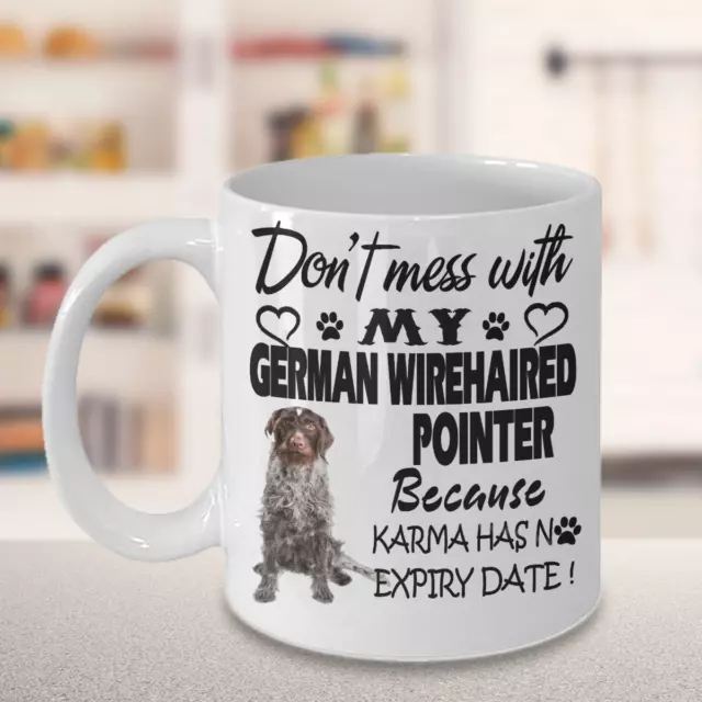 German Wirehaired Pointer,Deutsch Drahthaar,Vorstehhund,Drahthaar,Cup,Coffee Mug