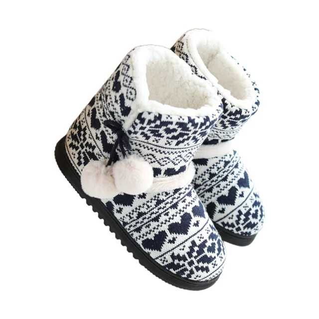 Pantofole da donna per interni in pile indossare pantofole da donna