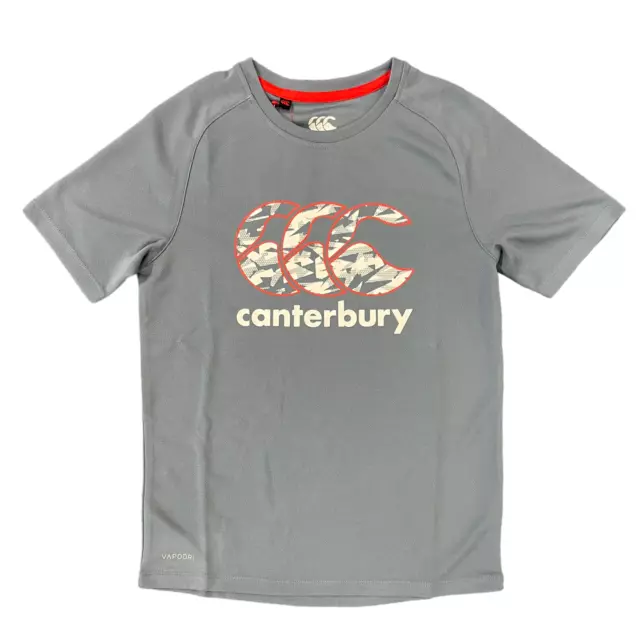 Canterbury Kid's Rugby T-Shirt (Size 10Y) Vapodri CCC Poly Training Top - New