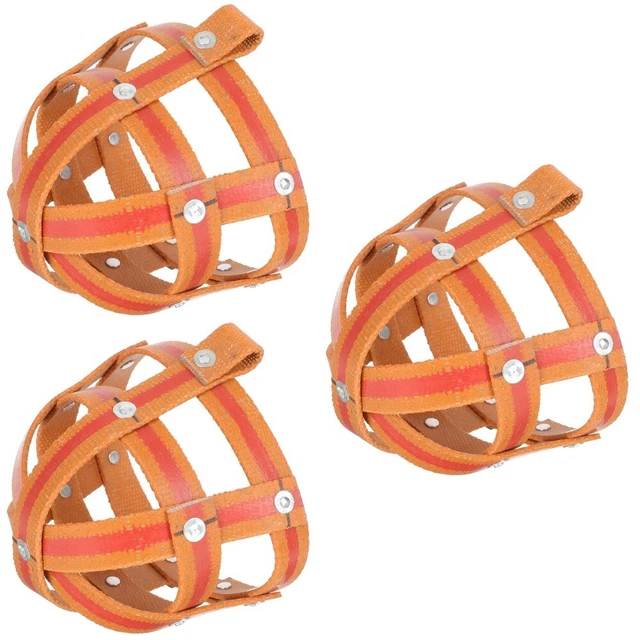 3x Funda Profesional Práctica Portátil Boca de Cerdo para Agricultor