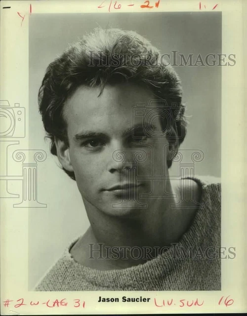 1988 Press Photo Jason Saucier, actor - nop78959