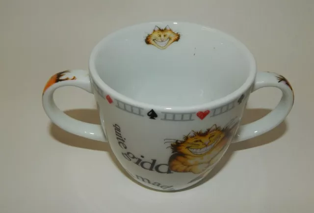 Alice Wonderland Cafe Paul Cardew Cheshire Cat Grinn Double Handled Childs Cup 3