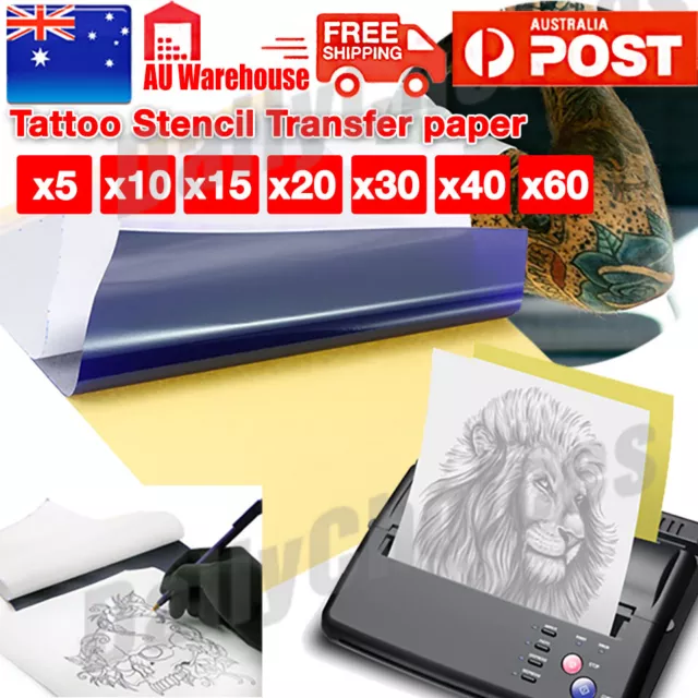 Tattoo Stencil Paper Transfer Spirit Thermal Carbon Tracing Copier Kit