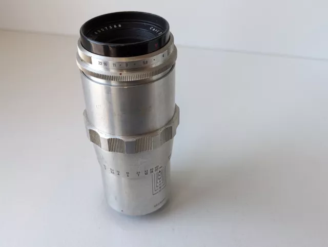 Carl Zeiss Jena Triotar 4/135 lens