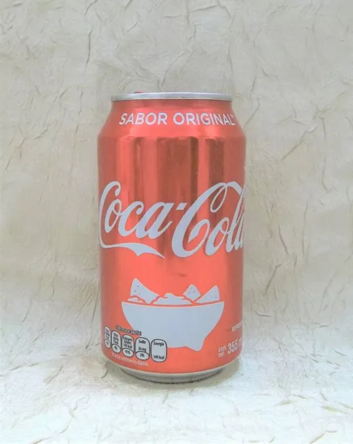 Coca-Cola 12 oz. Nacho Themed Can From Mexico 2017 Coke EMPTY