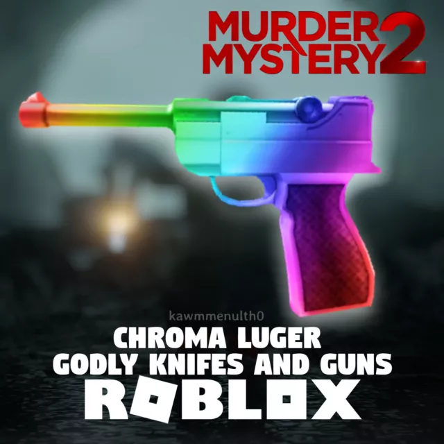 Roblox Murder Mystery 2 MM2 Godly Chroma Knives & Guns Fast Shipping!