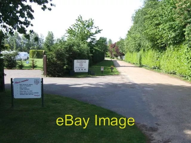 Photo 6x4 Entrance to The Camping and Caravanning Club Campsite Black Str c2007