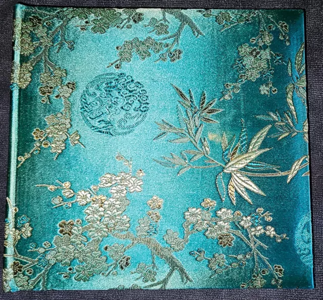 Orientalischer Stil großer Memo-Slipper Etui Fotoalbum - fasst 200 Fotos (6 x 4")