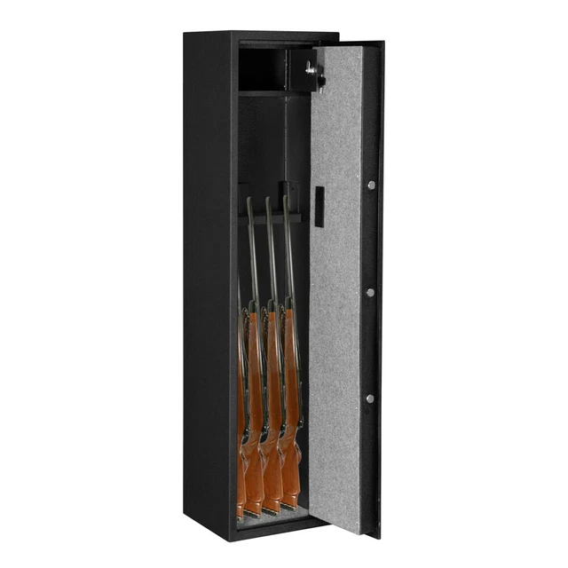 RIFLE SAFE ELECTRONIC Gun Security Quick Access 5Gun Large Gun