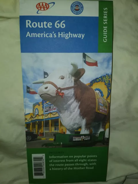 Historic Route 66 Travel Road Map Chicago To La 2021 Edition Classic Car Trip 66