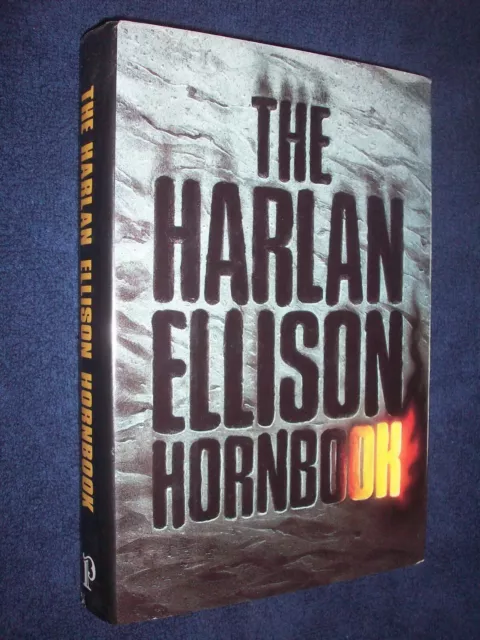 The Harlan Ellison Hornbook 1st Edition Hardback Book Penzler 1990 SIGNED