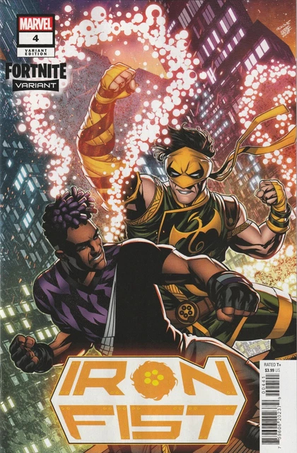 Iron Fist # 4 Fortnite Variant Cover NM Marvel 2022 [I3]