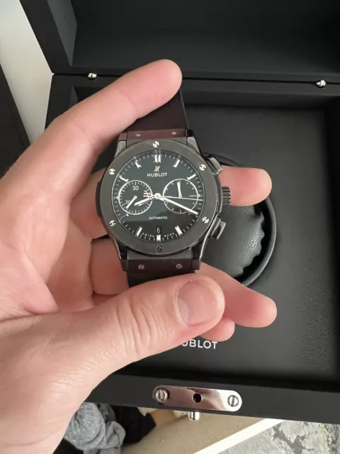 Hublot Classic Fusion Men's Black Watch - 521.CM.1771.RX Hublot Classic Fusion Men's Black Watch - 521.CM.1771.RX