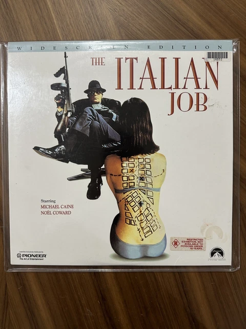 1969 The Italian Job - Widescreen Edition Laser Disc Michael Caine - Like New
