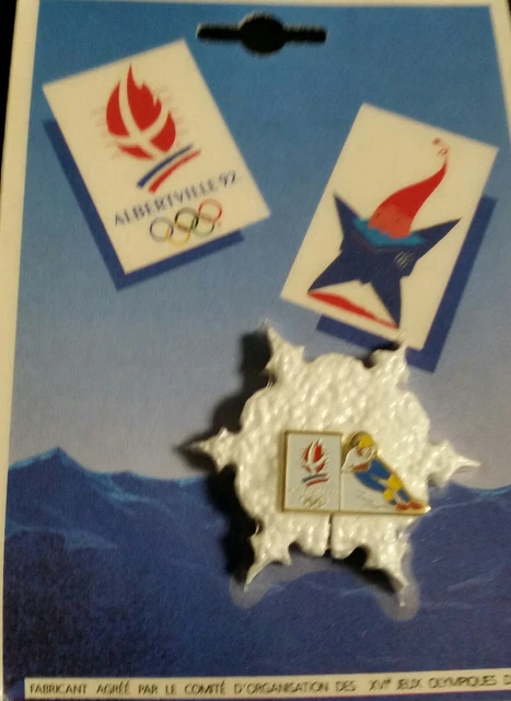 Pin's Renault JO Albertville 1992 - Neuf Sous Blister